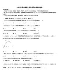 2025年香河县中考数学对点突破模拟试卷含解析