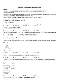 西峡县2025年中考试题猜想数学试卷含解析