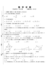 四川省自贡市富顺县代寺学区2024-2025学年八年级下学期5月期末考试数学试卷(含答案)