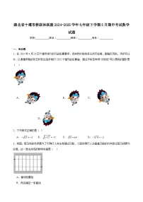 湖北省十堰市教联体联盟2024-2025学年七年级下学期5月期中考试数学试卷(含解析)