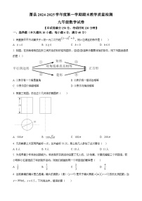 安徽省宿州市萧县2024-2025学年九年级上学期1月期末数学试题