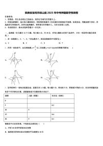 陕西省宝鸡市岐山县2025年中考押题数学预测卷含解析
