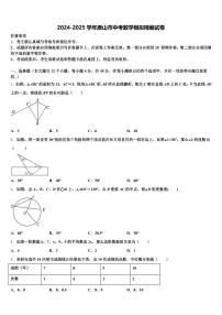 2024-2025学年唐山市中考数学模拟精编试卷含解析