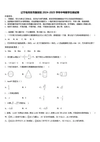 辽宁省丹东市振安区2024-2025学年中考数学五模试卷含解析