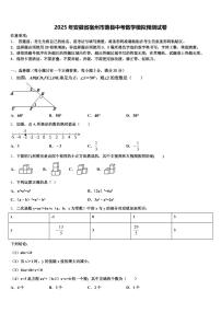 2025年安徽省宿州市萧县中考数学模拟预测试卷含解析