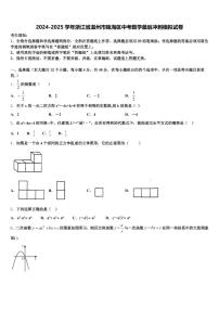 2024-2025学年浙江省温州市瓯海区中考数学最后冲刺模拟试卷含解析