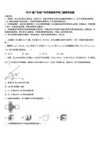 2025届广东省广州市海珠区中考二模数学试题含解析