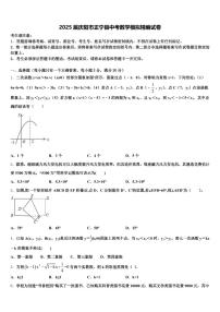 2025届庆阳市正宁县中考数学模拟精编试卷含解析