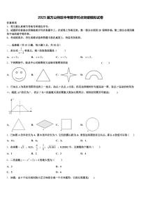 2025届万山特区中考数学对点突破模拟试卷含解析