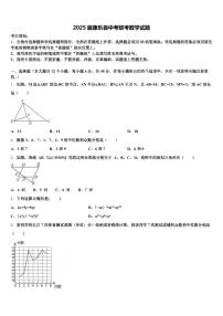 2025届康乐县中考联考数学试题含解析