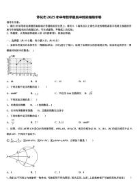 怀化市2025年中考数学最后冲刺浓缩精华卷含解析