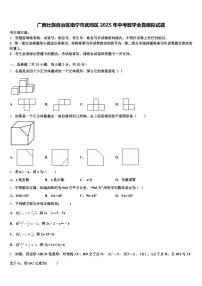 广西壮族自治区南宁市武鸣区2025年中考数学全真模拟试题含解析