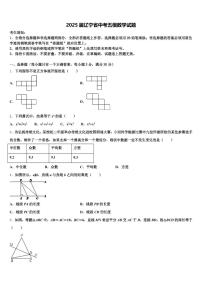 2025届辽宁省中考五模数学试题含解析