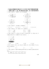 2024～2025学年广东省汕头市潮南区司马浦公校八年级下期末数学试卷