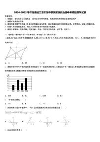 2024-2025学年海南省三亚市琼中黎族苗族自治县中考猜题数学试卷含解析