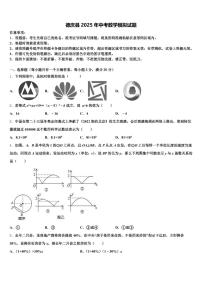 德庆县2025年中考数学模拟试题含解析