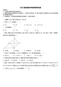 2025届扶绥县中考联考数学试卷含解析