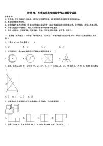 2025年广东省汕头市南澳县中考三模数学试题含解析
