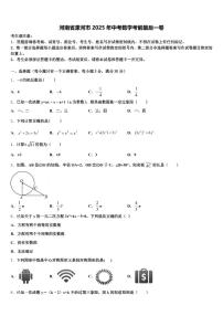 河南省漯河市2025年中考数学考前最后一卷含解析