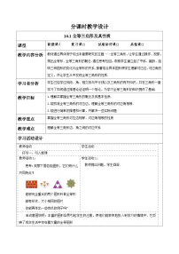 人教版（2024）八年级上册（2024）14.1 全等三角形及其性质教学设计