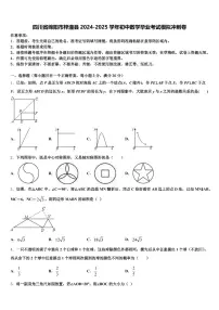 四川省绵阳市梓潼县2024-2025学年初中数学毕业考试模拟冲刺卷含解析