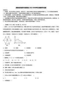 湖南省湘潭市湘潭县2025年中考五模数学试题含解析