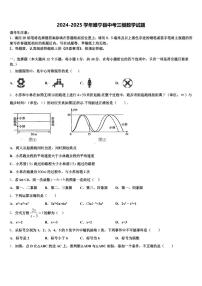 2024-2025学年睢宁县中考三模数学试题含解析