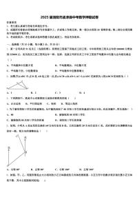 2025届洛阳市孟津县中考数学押题试卷含解析