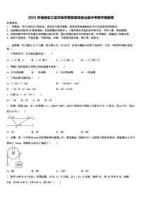 2025年海南省三亚市保亭黎族苗族自治县中考数学猜题卷含解析