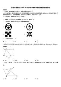 保定市徐水区2024-2025学年中考数学最后冲刺浓缩精华卷含解析