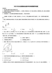 2025年大化瑶族自治县中考冲刺卷数学试题含解析
