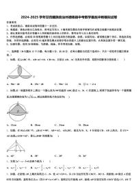 2024-2025学年甘孜藏族自治州德格县中考数学最后冲刺模拟试卷含解析