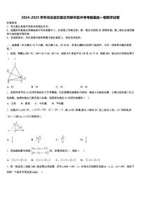 2024-2025学年河北省石家庄市新华区中考考前最后一卷数学试卷含解析