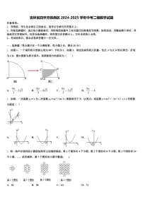 吉林省四平市铁西区2024-2025学年中考二模数学试题含解析