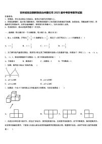 吉林省延边朝鲜族自治州图们市2025届中考联考数学试题含解析