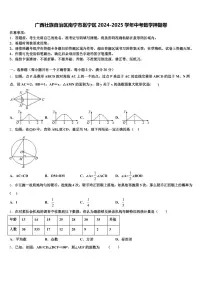 广西壮族自治区南宁市邕宁区2024-2025学年中考数学押题卷含解析