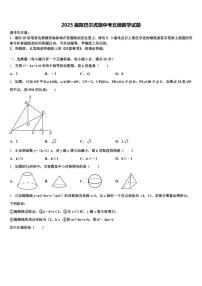 2025届陈巴尔虎旗中考五模数学试题含解析