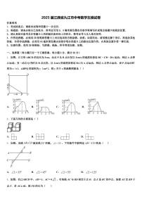 2025届江西省九江市中考数学五模试卷含解析