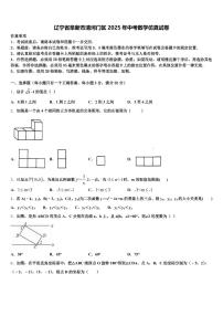 辽宁省阜新市清河门区2025年中考数学仿真试卷含解析