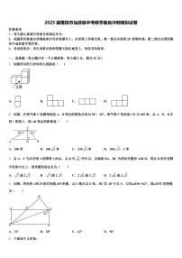2025届莆田市仙游县中考数学最后冲刺模拟试卷含解析