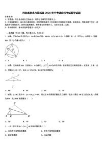 河北省衡水市故城县2025年中考适应性考试数学试题含解析