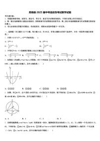 思南县2025届中考适应性考试数学试题含解析