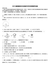 2025届新疆维吾尔吐鲁番市中考冲刺卷数学试题含解析