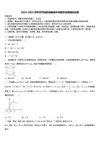 2024-2025学年毕节地区纳雍县中考数学全真模拟试卷含解析