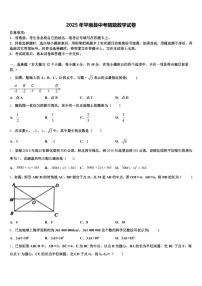 2025年平南县中考猜题数学试卷含解析