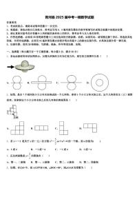 青河县2025届中考一模数学试题含解析