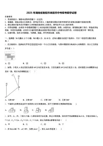 2025年湖南省衡阳市耒阳市中考联考数学试卷含解析