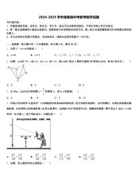 2024-2025学年施秉县中考联考数学试题含解析