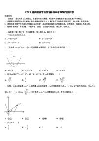 2025届西藏林芝地区米林县中考数学四模试卷含解析