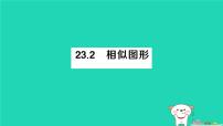 初中数学华东师大版（2024）九年级上册相似图形作业课件ppt